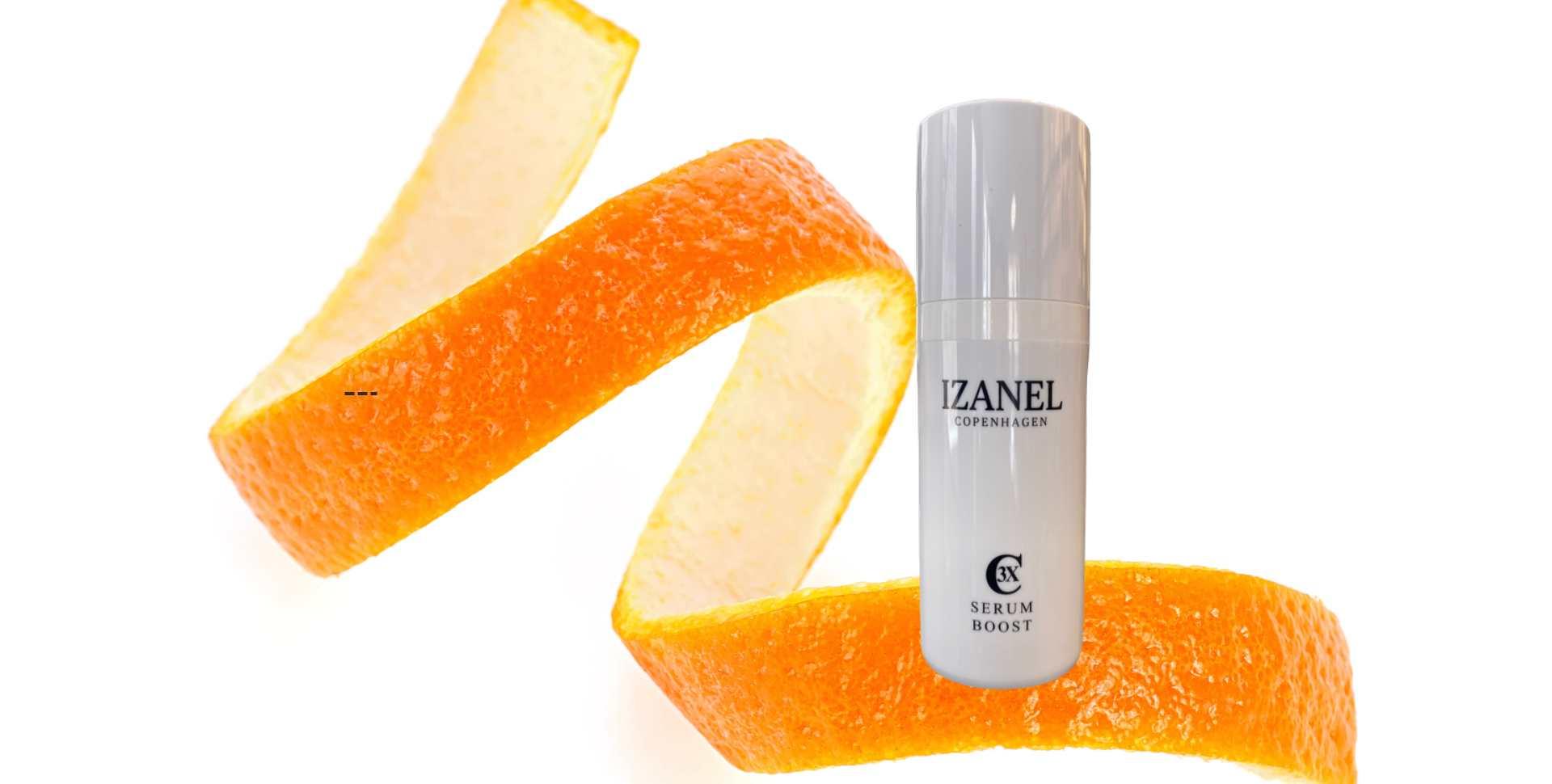 IZANEL C-Vitamin Serum BOOST med appelsinskal